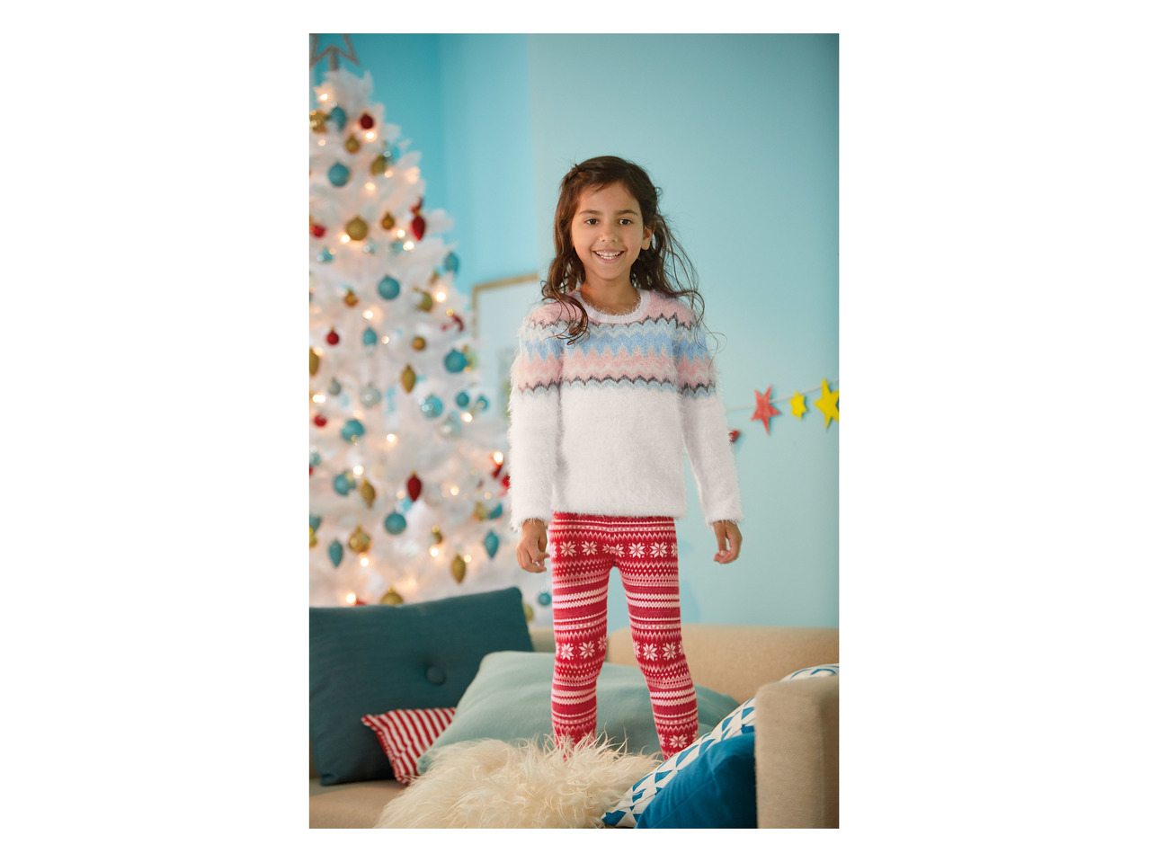 Lupilu Infants' Christmas Trousers1