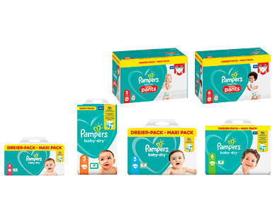 PAMPERS(R) BABY DRY WINDELN/ PANTS MAXI PACK