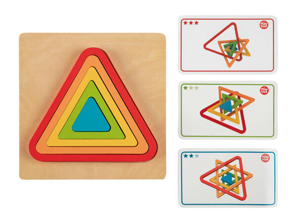 Playtive Wooden Rainbow Puzzle