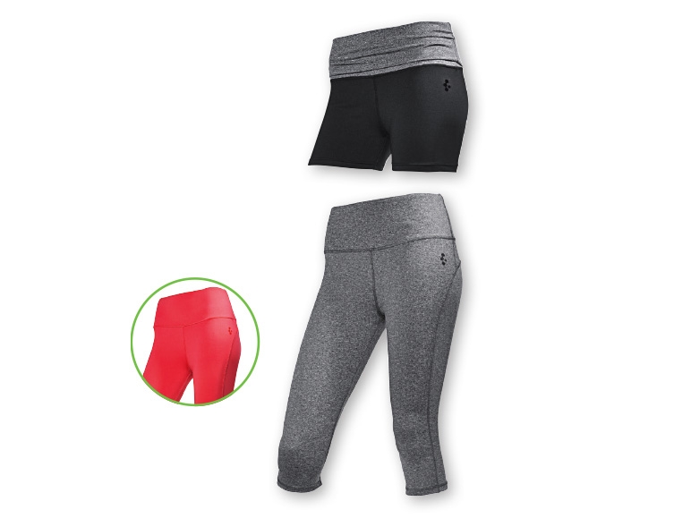 Crivit Ladies' Cropped Performance Trousers/Shorts