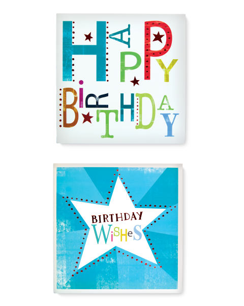 Birthday Wishes Cards 10 Pack
