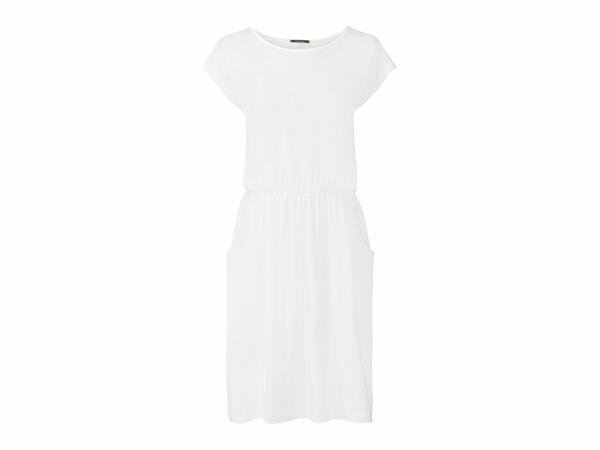 Vestido de verano blanco para mujer
