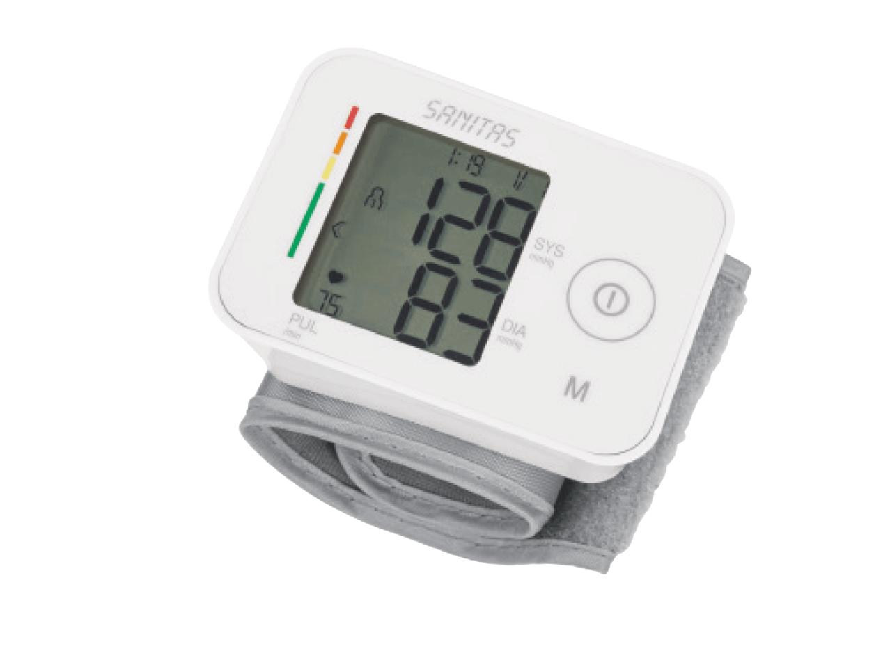SANITAS(R) Wrist Blood Pressure Monitor