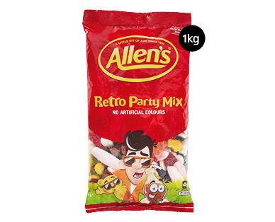 Allen's Retro Party Mix 1kg - Aldi — Australia - Specials archive
