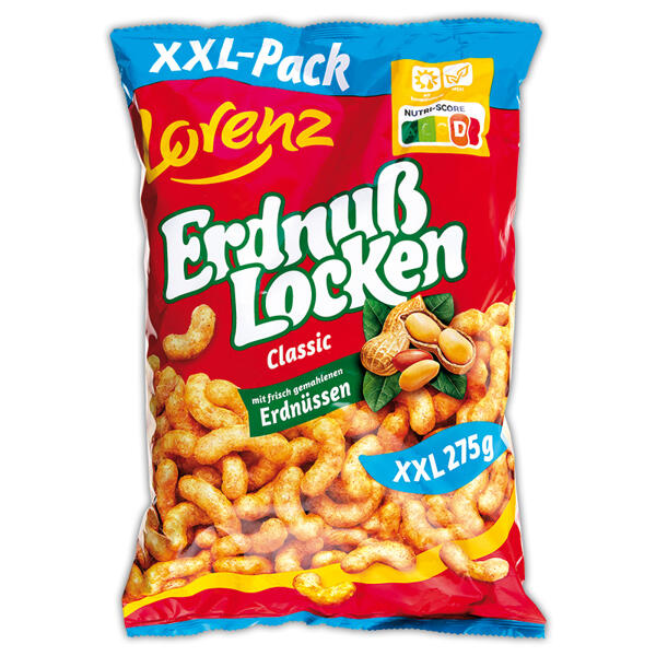 Crunchips / Erdnuß Locken XXL