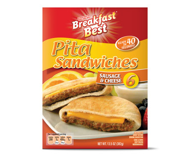 Breakfast Best Breakfast Pita Sandwiches