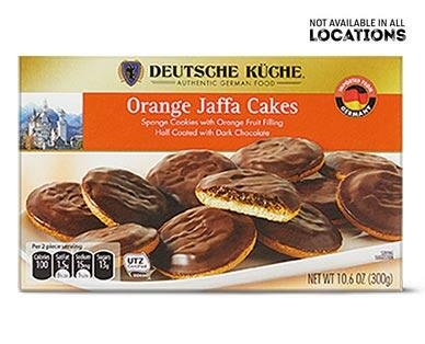 Deutsche Küche 
 Jaffa Cakes Orange or Raspberry