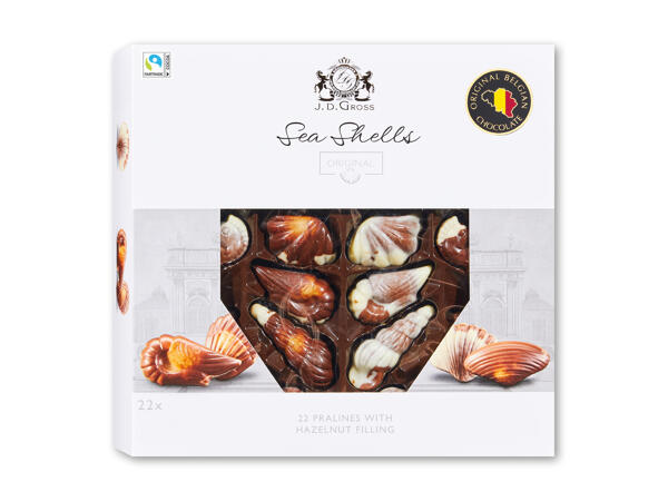 Fyldt belgisk chokolade