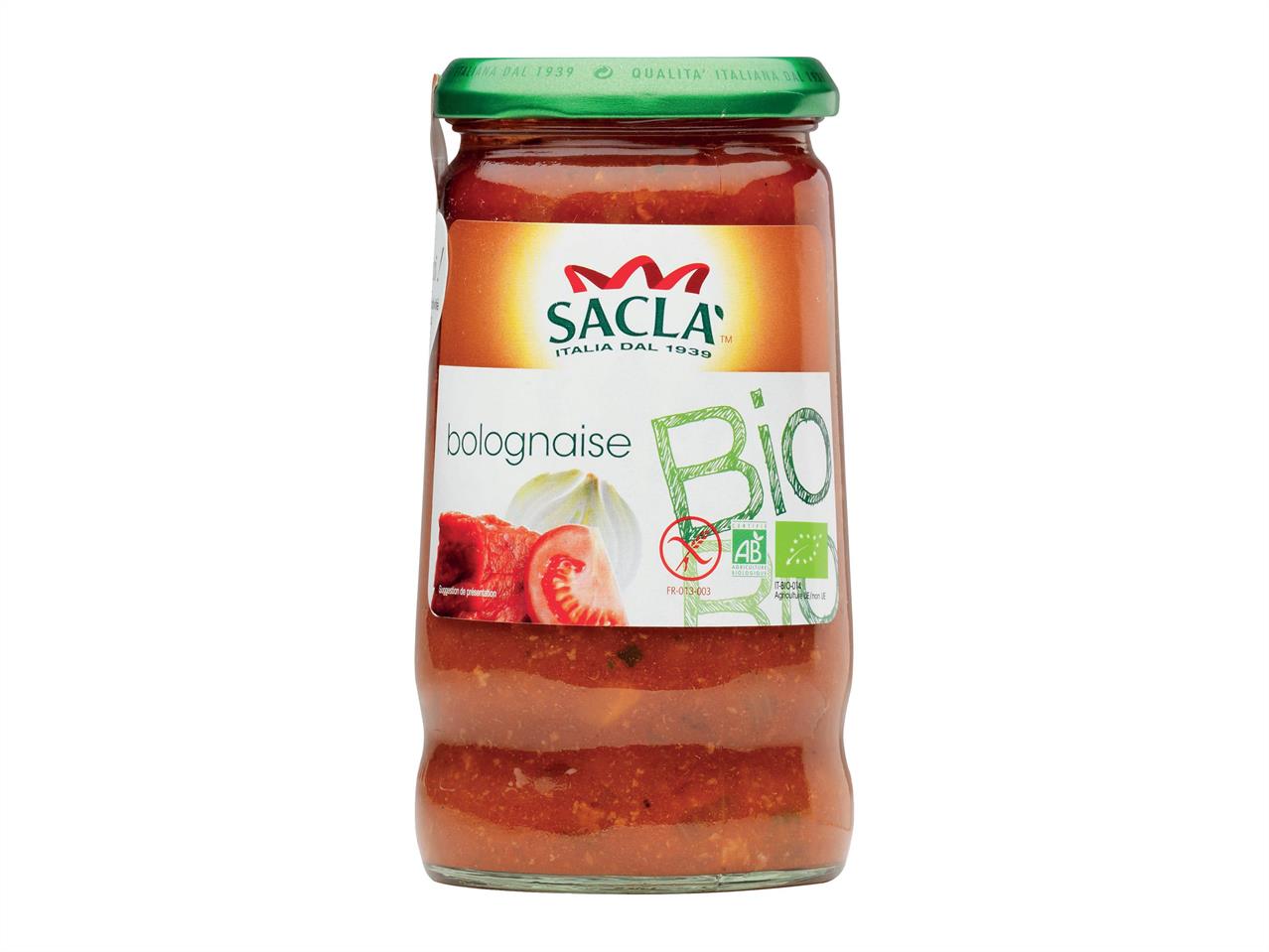 Sacla sauce bolognaise Bio1
