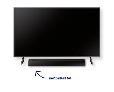 UHD 65" 4K TV avec barre de son SAMSUNG