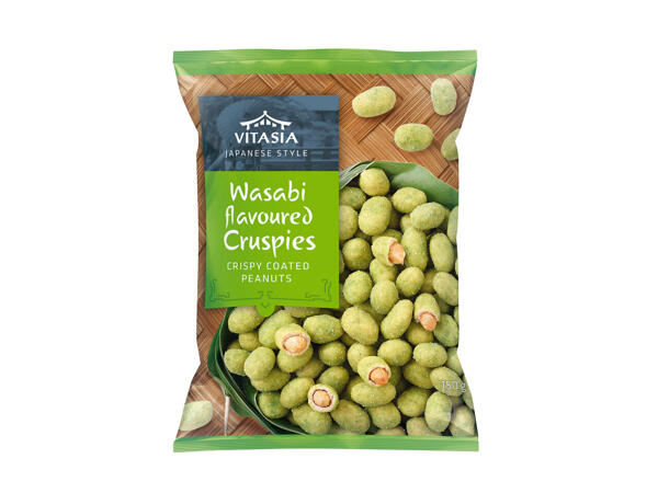 Cacahuètes avec enrobage goût wasabi