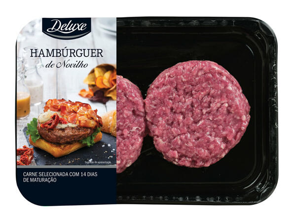 Deluxe(R) Hambúrgueres de Novilho de Carne Maturada