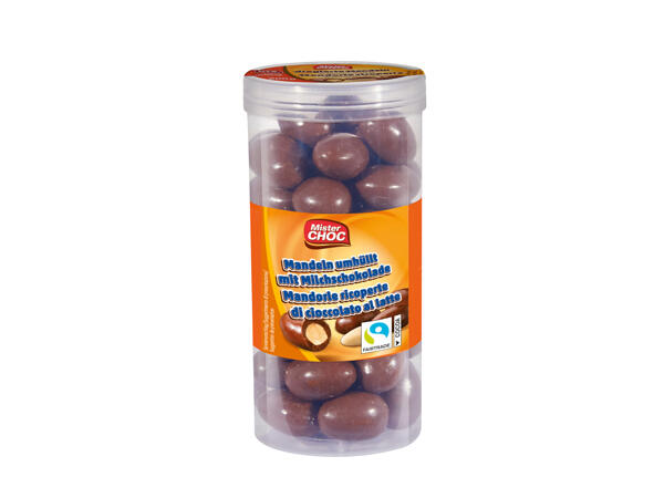 Hazelnuts/Almonds Coated in Milk Chocolate