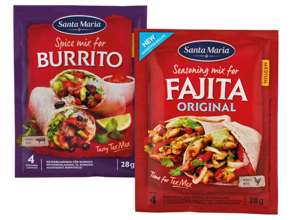 Santa Maria Fajita/ Burrito Gewürzmischung