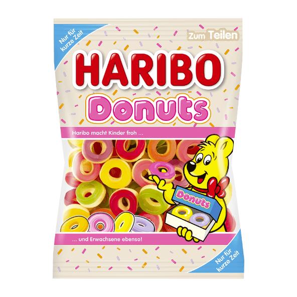 HARIBO(R) 				Donuts ou happy limo fizz