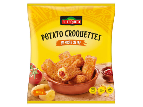Potato Croquettes Mexican Style