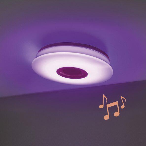 Lampe LED d'ambiance avec Bluetooth