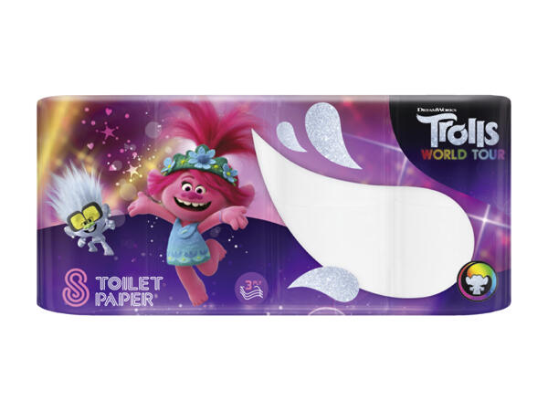 Rouleaux de papier toilette trolls