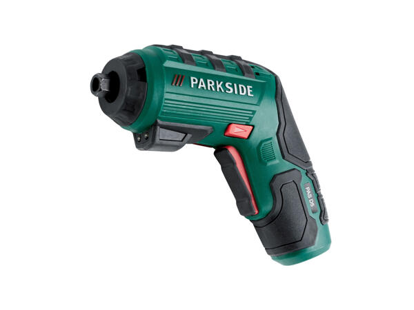 Cordless Screwdriver with Exchangeable Attachments