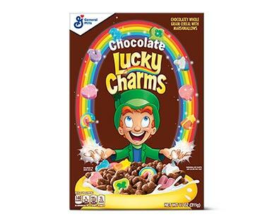 General Mills 
 Lucky Charms or Chocolate Lucky Charms