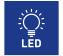 LED-Lampe für feuchte Räume