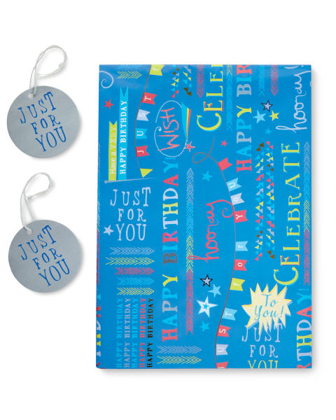 Celebrate Wrapping Paper