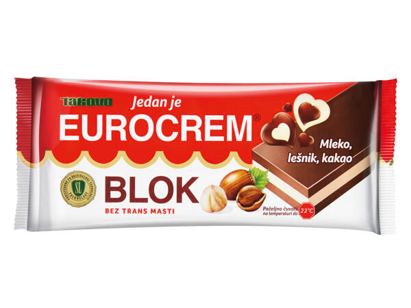Eurocrem Blockschokolade