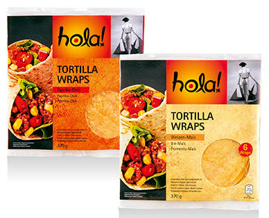 HOLA! Tortilla wraps mexikói módra