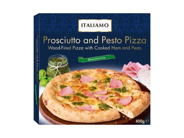 Stonebaked Prosciutto & Pesto Pizza
