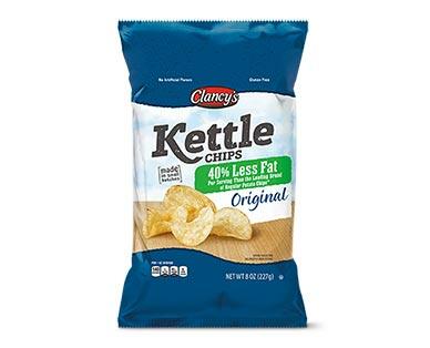 Clancy's 
 Original or Sea Salt & Vinegar Reduced Fat Kettle Chips