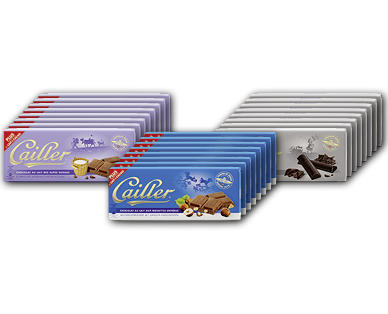 Plaques de chocolat CAILLER(R)