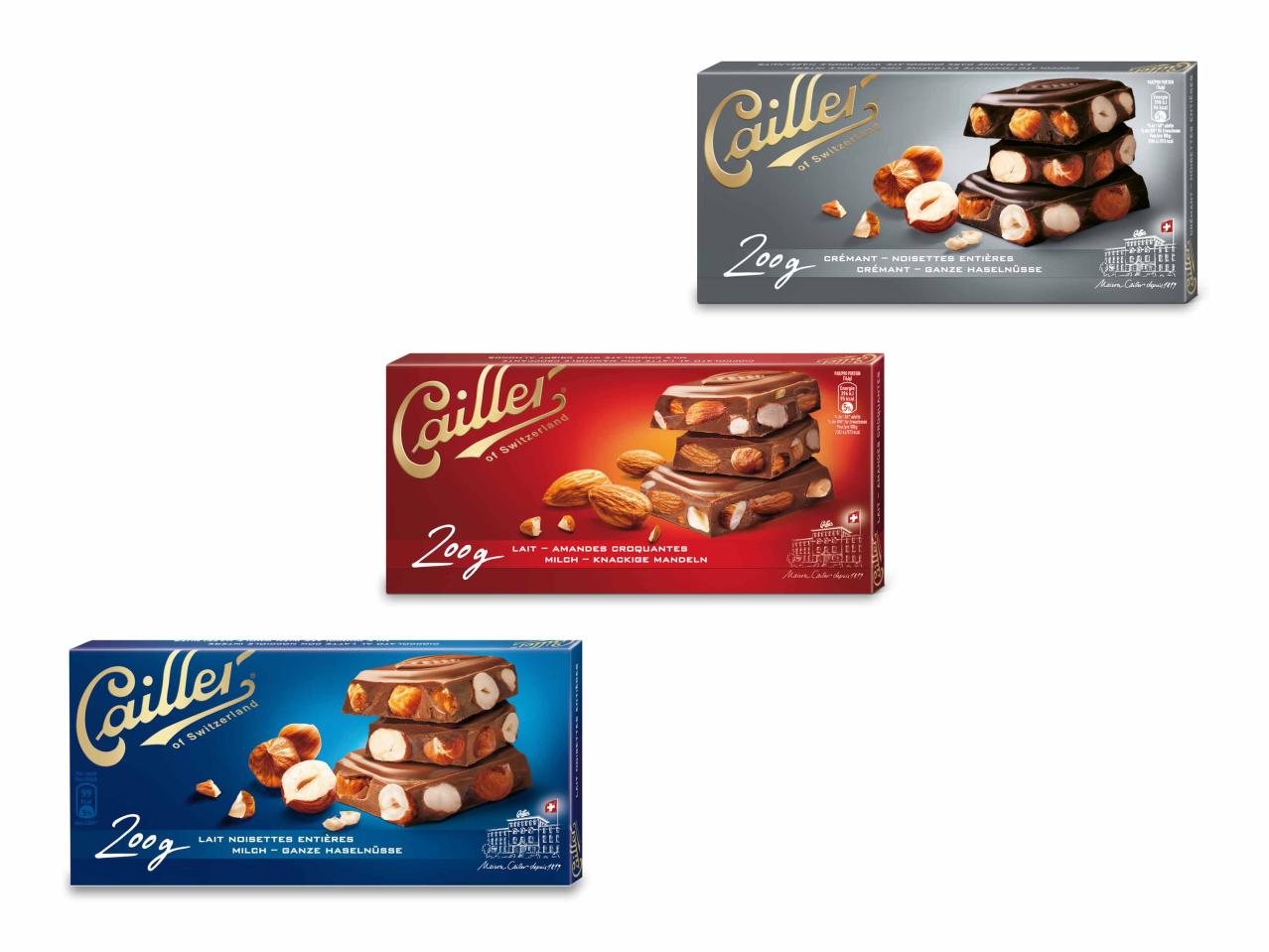Cioccolato Cailler Premium