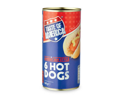 American-style Hot Dogs