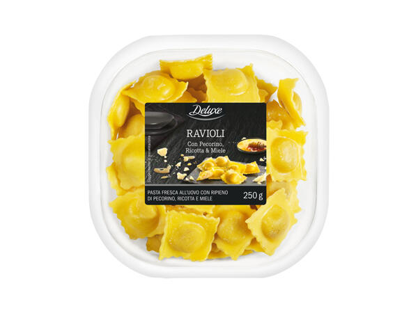 Ravioli with Pecorino Cheese and Honey