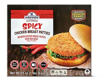 Kirkwood/Yummy Spicy Chicken or Vegetable Patty