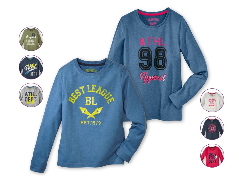 Pepperts Boys' or Girls' Long‑Sleeved Top