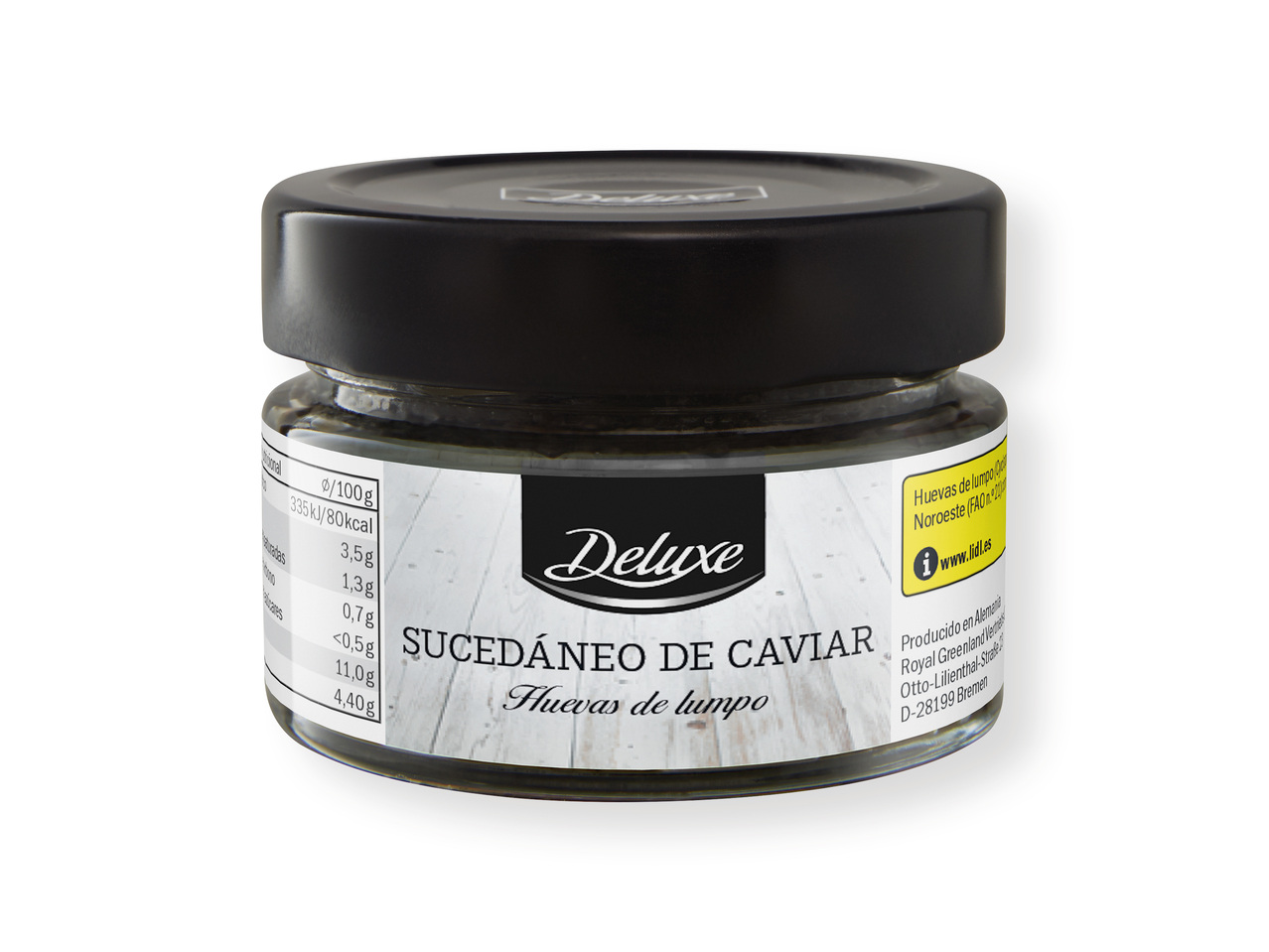'Deluxe(R)' Sucedáneo de caviar