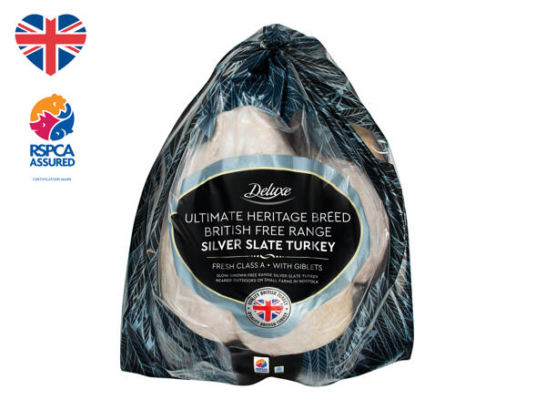 Deluxe British Free Range Silver Slate Turkey