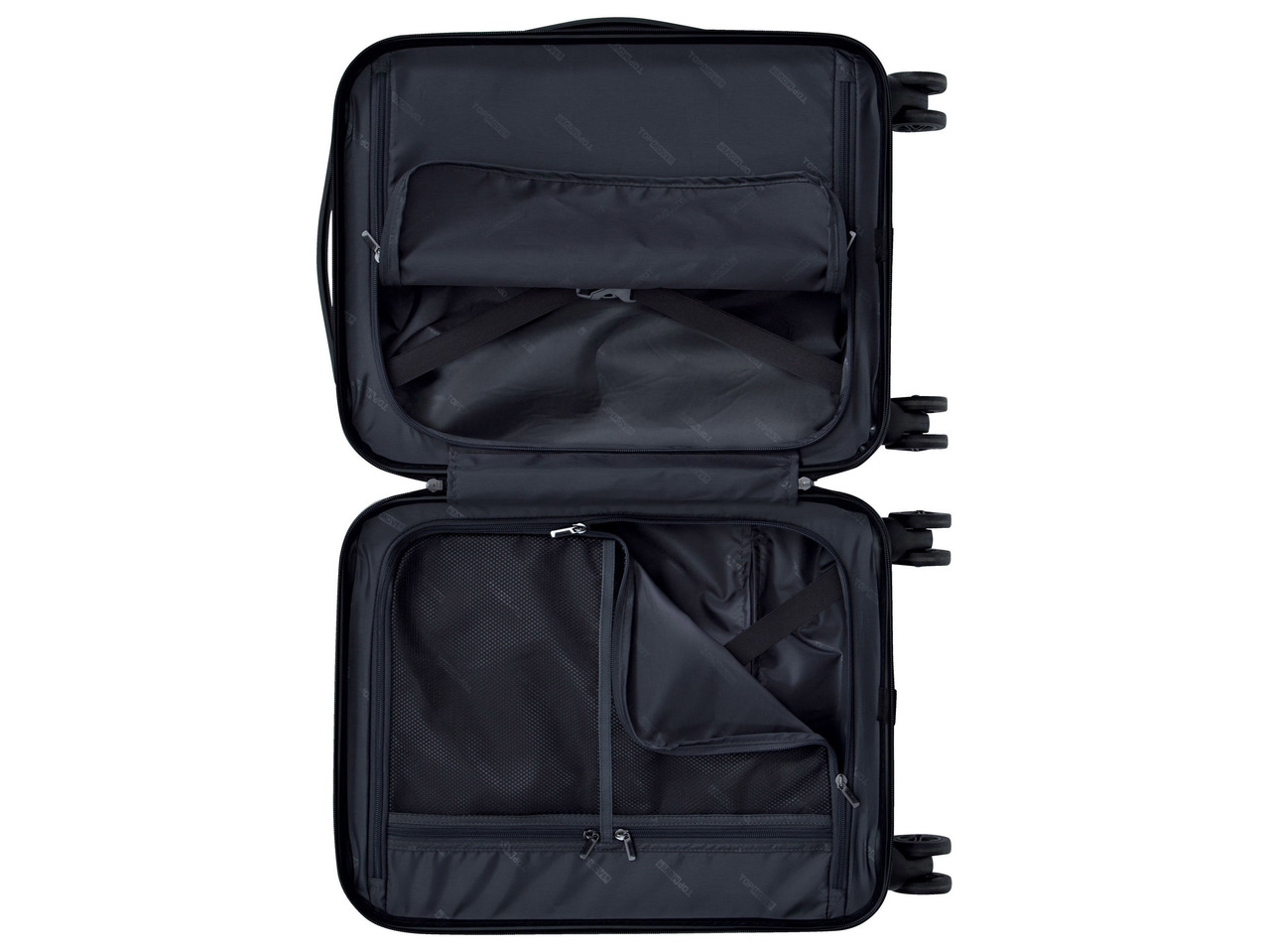 Polycarbonate Suitcase Black 29L