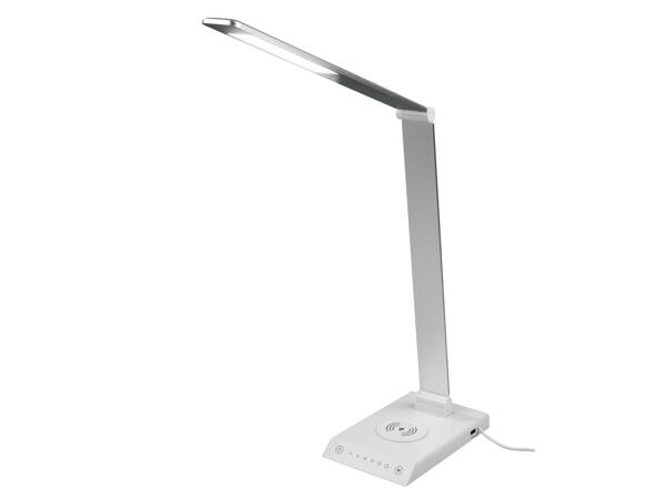 Led Desk Lamp with Inductive Charging Area