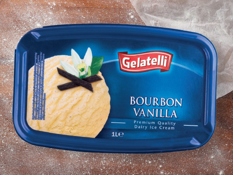 Înghețată premium cu vanilie