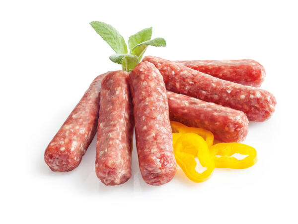 Beef Sausages with Speck