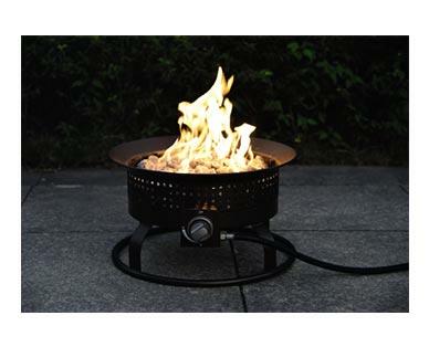 Belavi 
 Portable Gas Fire Pit with Locking Lid