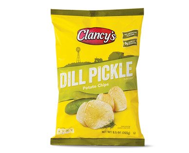 Clancy's Dill Pickle Potato Chips