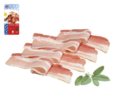 AMERICAN 
 Bacon a fette