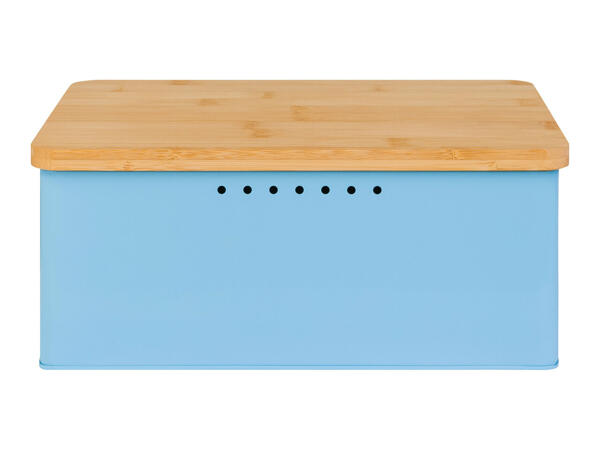 Ernesto 2-in-1 Bread Bin with Bamboo Lid