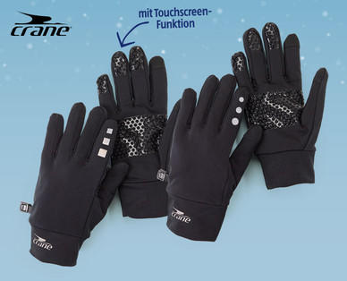 CRANE Damen-/Herren-Winter-Cross-Handschuhe