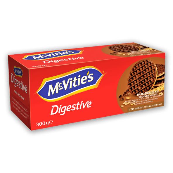McVitie's Digestiva com Chocolate Negro