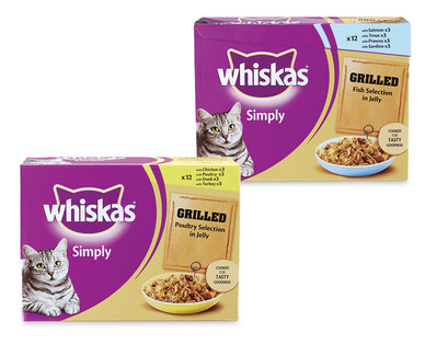 Whiskas Simply Grilled Poultry and Fish