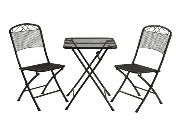 Florabest Mesh Bistro Table & Chair Set